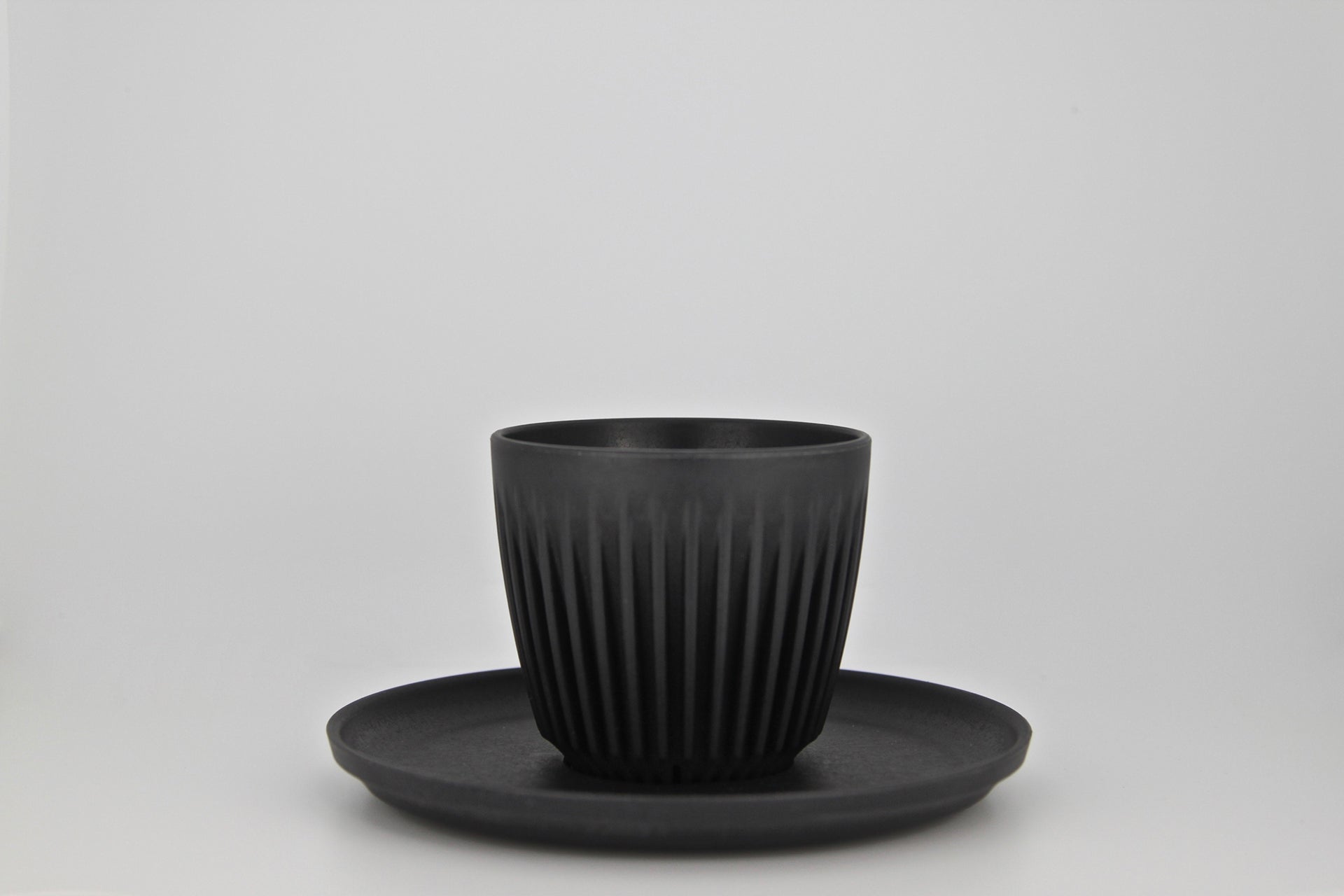 Huskee Cup - Charcoal Cup & Lid Combo